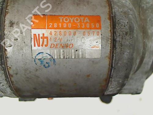 Starter TOYOTA YARIS (_P1_) 1.4 D-4D (NLP10_, NLP10R) | BP20460316M8 