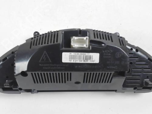 Used Instrument cluster Instrument cluster MERCEDES-BENZ E-CLASS T-Model (S211) E 320 T CDI (211.226) (204 hp) 20389107 20389107
