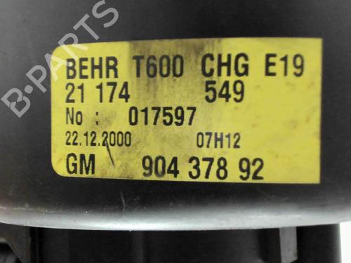 Heater blower motor OPEL ZAFIRA A MPV (T98) 2.0 DTI 16V (F75) | BP20422394M62 