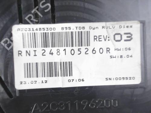 Used Instrument cluster RENAULT MEGANE III Hatchback (BZ0/1_, B3_) 1.5 dCi (BZ09, BZ0D, BZ1W, BZ29, BZ14) (110 hp) 20418448