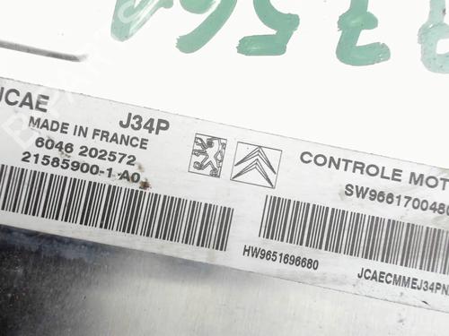 Engine control unit (ECU) CITROËN C2 (JM_) 1.4 | BP35938331M57 - Image 5