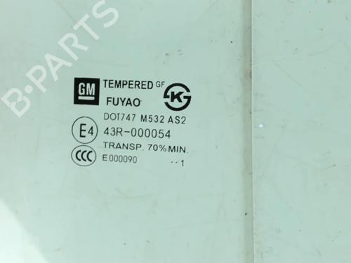 Rear right door window CHEVROLET SPARK (M300) 1.0 | BP26531963C21 