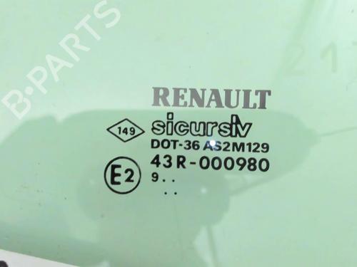 Used Front right door window RENAULT CLIO II (BB_, CB_) 1.4 16V (B/CB0P, BB13) (98 hp) 20464694
