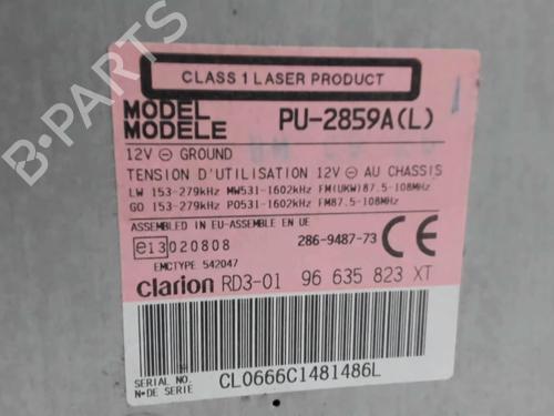 Used Radio Radio PEUGEOT 206+ (2L_, 2M_) 1.4 HDi eco 70 (68 hp) 31355326 31355326