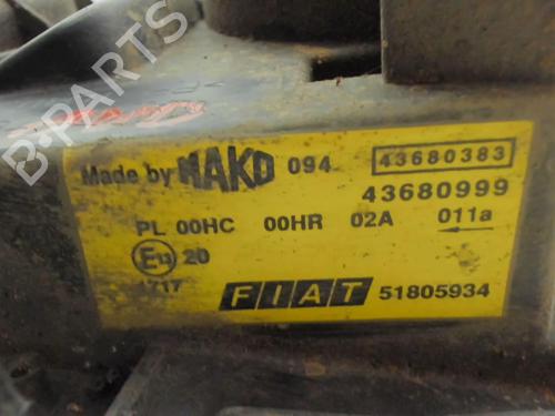 Used Right headlight Right headlight FIAT DOBLO Box Body/MPV (223_) 1.3 D Multijet (75 hp) 20400481 20400481