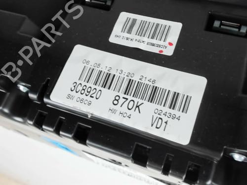 Instrument cluster VW CC B7 (358) 1.8 TSI | BP33743596C47  - Image 7