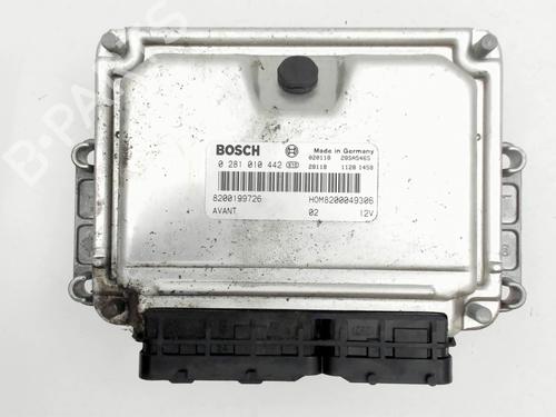 Used Engine control unit (ECU) RENAULT MEGANE I (BA0/1_) 1.9 dTi (BA08, BA0N) (98 hp) 30308349