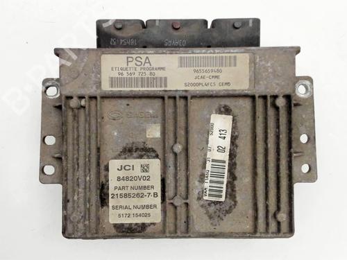 Motorstyringsenhed PEUGEOT 206 Hatchback (2A/C) 1.4 i (75 hp) 25652395