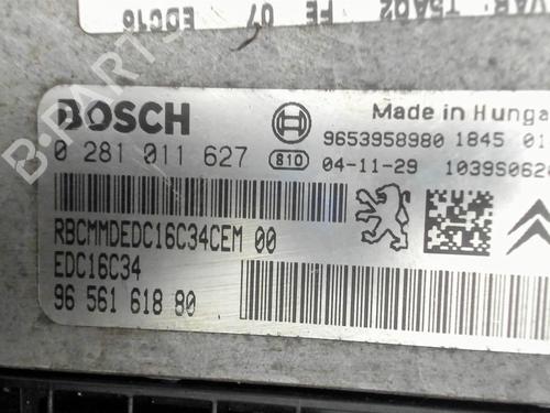 Engine control unit (ECU) PEUGEOT 307 (3A/C) 1.6 HDi 110 | BP35892724M57 - Image 4