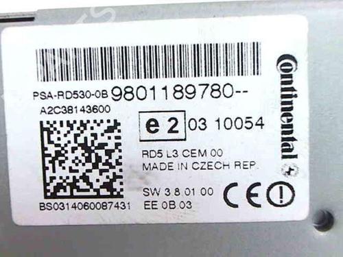 Radio CITROËN C4 II (NC_) 1.6 HDi 90 | BP20432099E6 