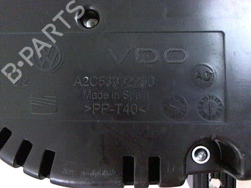 Instrument cluster VW POLO V (6R1, 6C1) 1.2 TDI | BP20444247C47 