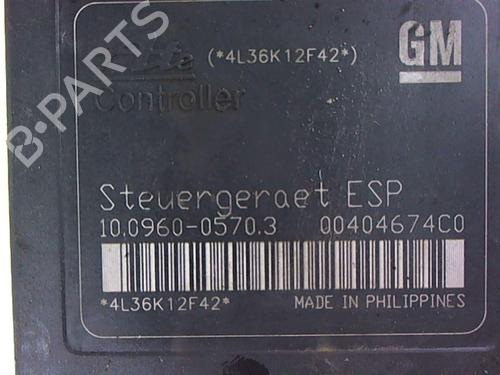 ABS pump OPEL ZAFIRA / ZAFIRA FAMILY B (A05) 1.9 CDTI (M75) | BP20444337M43 
