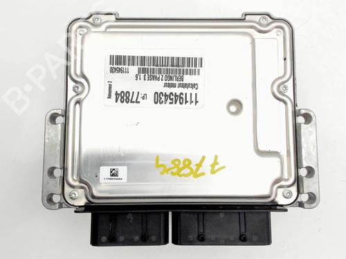 Engine control unit (ECU) CITROËN BERLINGO Box Body/MPV (B9) 1.6 BlueHDi 100 | BP29374892M57 