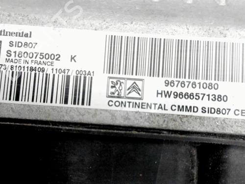 Engine control unit (ECU) CITROËN C4 Picasso I MPV (UD_) 1.6 HDi 110 | BP24867671M57 - Image 6