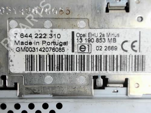 Bilradio OPEL CORSA C (X01) 1.3 CDTI (F08, F68) | BP29638745E6 