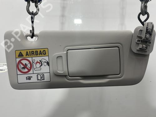 Used Right sun visor RENAULT CLIO V (B7_) 1.0 TCe 90 (B7MT) (91 hp) 32787136