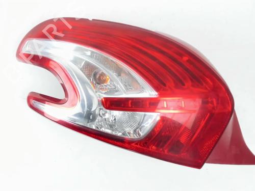 Used Left taillight PEUGEOT 208 I (CA_, CC_) 1.2 VTI 82 (82 hp) 29043475