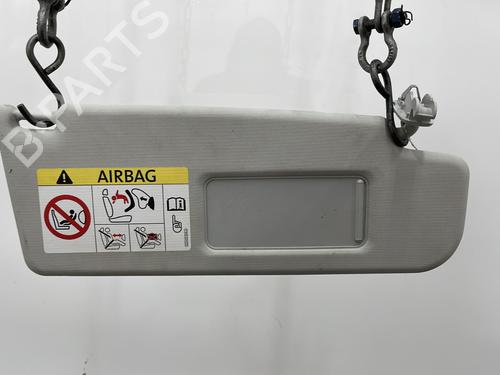 Used Right sun visor VW POLO V (6R1, 6C1) 1.0 (60 hp) 25009277