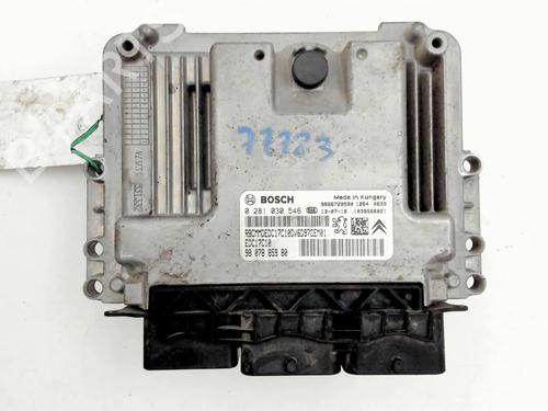 Used Engine control unit (ECU) PEUGEOT 208 I (CA_, CC_) 1.6 HDi (92 hp) 27873701