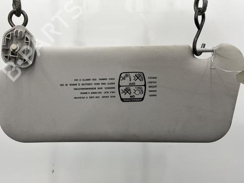 Used Right sun visor Right sun visor 21222150 21222150