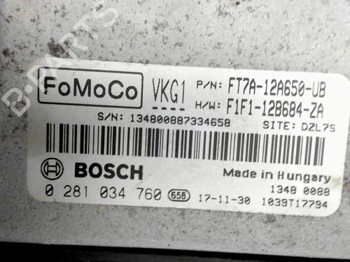 Engine control unit (ECU) FORD TRANSIT COURIER B460 Box Body/MPV | BP36757321M57 - Image 6