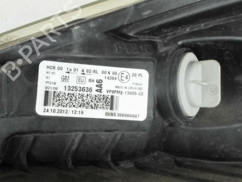 Right headlight OPEL MERIVA B MPV (S10) 1.4 (75) | BP39016687C29 - Image 8