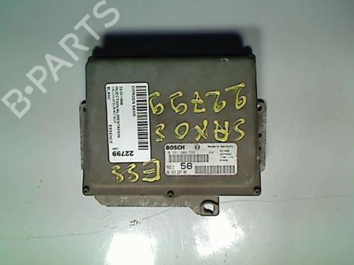 Used Engine control unit (ECU) CITROËN SAXO (S0, S1) 1.1 X, SX (60 hp) 20410977