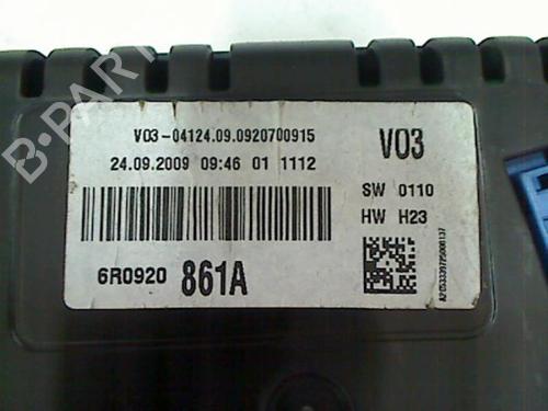 Used Instrument cluster VW POLO V (6R1, 6C1) 1.2 (60 hp) 21230715