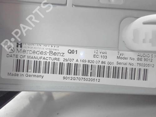 Radio MERCEDES-BENZ B-CLASS Sports Tourer (W245) B 180 CDI (245.207) | BP20396008E6 