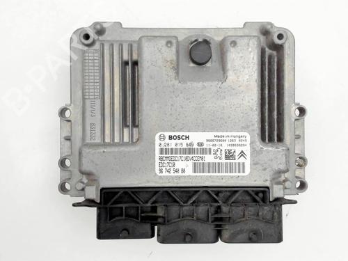 Used Engine control unit (ECU) CITROËN C3 II (SC_) 1.4 HDi 70 (SC8HZC, SC8HR0, SC8HP4) (68 hp) 25652403