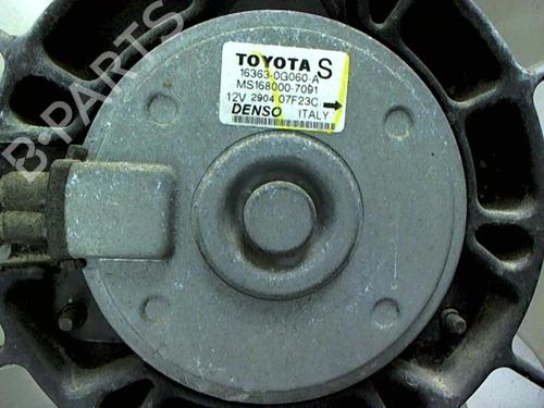 Used Radiator fan Radiator fan TOYOTA COROLLA Verso (ZER_, ZZE12_, R1_) 2.0 D-4D (CUR10_, CUR10R) (116 hp) 21206098 21206098