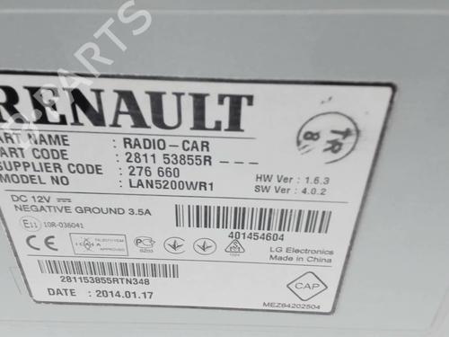 Radio DACIA DUSTER (HS_) 1.5 dCi | BP36372181E6 - Image 6