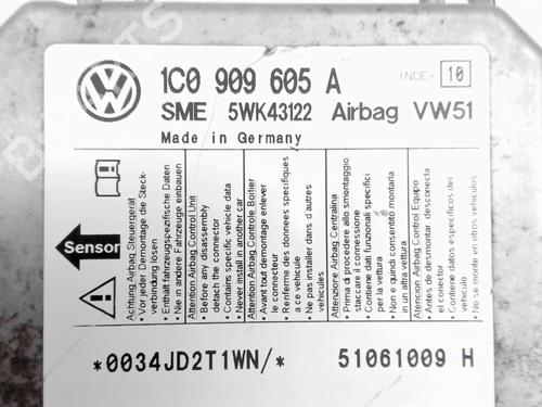 Used ECU airbags ECU airbags VW NEW BEETLE (9C1, 1C1) 1.4 (75 hp) 29921710 29921710