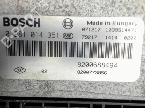 Engine control unit (ECU) RENAULT SCÉNIC II (JM0/1_) 2.0 dCi (JM1K) | BP30913126M57