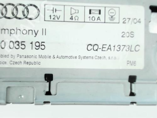 Radio AUDI A3 (8P1) 2.0 TDI 16V | BP28517042E6 