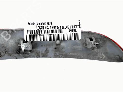 Used Rear bumper left light Rear bumper left light DACIA LOGAN MCV (KS_) 1.5 dCi (KS0K) (68 hp) 21231886 21231886