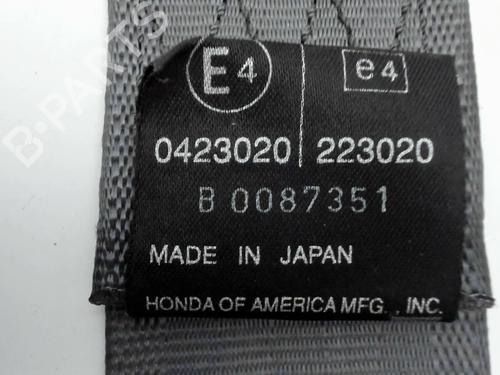 Used Rear right seatbelt Rear right seatbelt HONDA ACCORD V Aerodeck (CE) 2.0 i LS 16V (CE2) (136 hp) 21239319 21239319