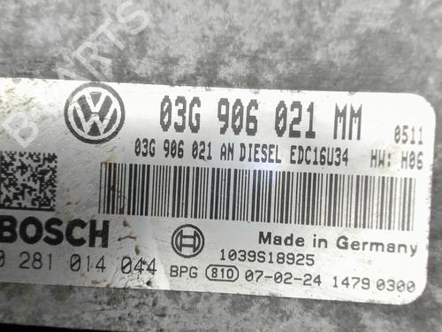 Engine control unit (ECU) VW TOURAN (1T1, 1T2) 1.9 TDI | BP29921695M57