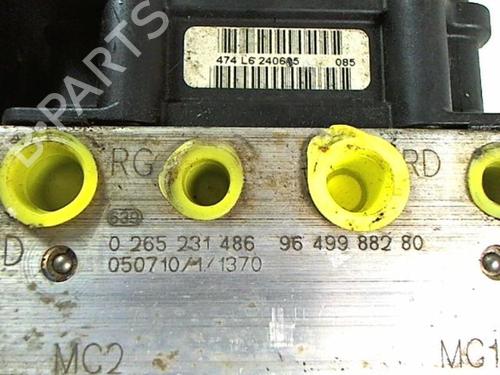 ABS pump PEUGEOT 307 (3A/C) 1.6 HDi 110 | BP20467390M43 