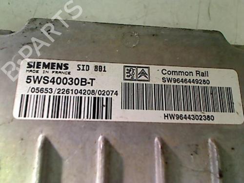 Engine control unit (ECU) PEUGEOT 307 (3A/C) 2.0 HDi 90 | BP20435203M57 
