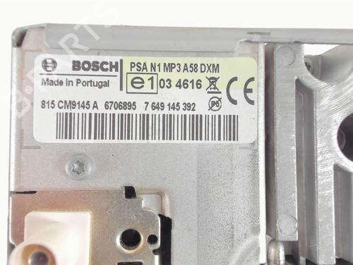 Radio PEUGEOT 3008 I MPV (0U_) 1.6 HDi | BP20404967E6 