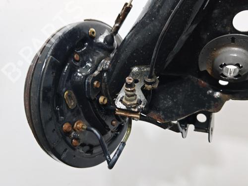 Used Rear axle Rear axle MAZDA 2 (DE_, DH_) 1.4 MZR-CD (68 hp) 40544428 40544428