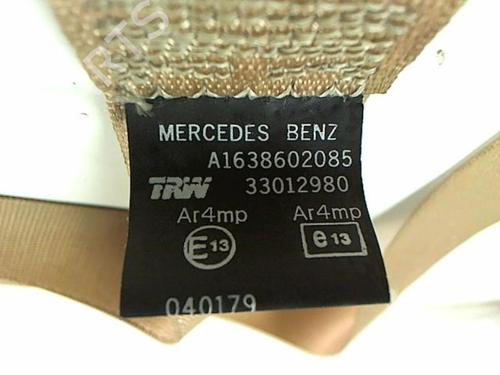 Rear right belt tensioner MERCEDES-BENZ M-CLASS (W163) ML 270 CDI (163.113) | BP20409482C90 