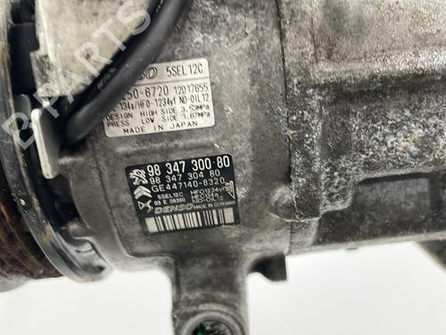 Used AC compressor AC compressor PEUGEOT 208 II (UB_, UP_, UW_, UJ_) 1.5 BlueHDI 100 (102 hp) 23780432 23780432