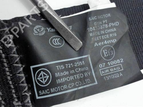 Front right seatbelt MG MARVEL R EV (EP21) | BP32630832I25 