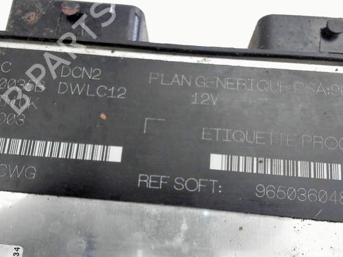 Engine control unit (ECU) PEUGEOT PARTNER Box Body/MPV (5_, G_) 1.9 D | BP30912973M57 - Image 6