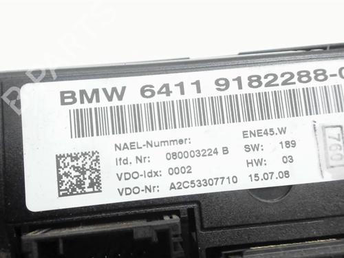 Climate control BMW 3 Coupe (E92) 320 d | BP20705712I5 