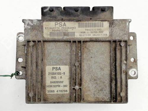 Used Engine control unit (ECU) CITROËN BERLINGO / BERLINGO FIRST MPV (MF_, GJK_, GFK_) 1.4 i (MFKFX, MFKFW, GJKFWB, GJKFWC, GFKFWC) (75 hp) 29374873