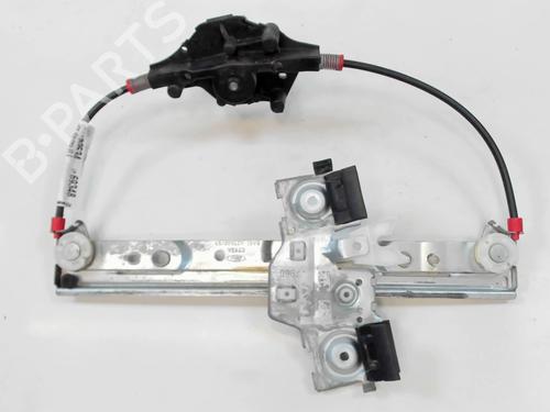 Rear left window mechanism FORD FIESTA VI (CB1, CCN) 1.5 TDCi | BP20406854C24 