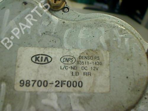 Rear wiper motor KIA CERATO I Hatchback (LD) 2.0 CRDi | BP20411056M102 
